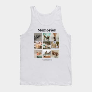 Memories last forever T-shirt print | Travel and Adventures Tank Top